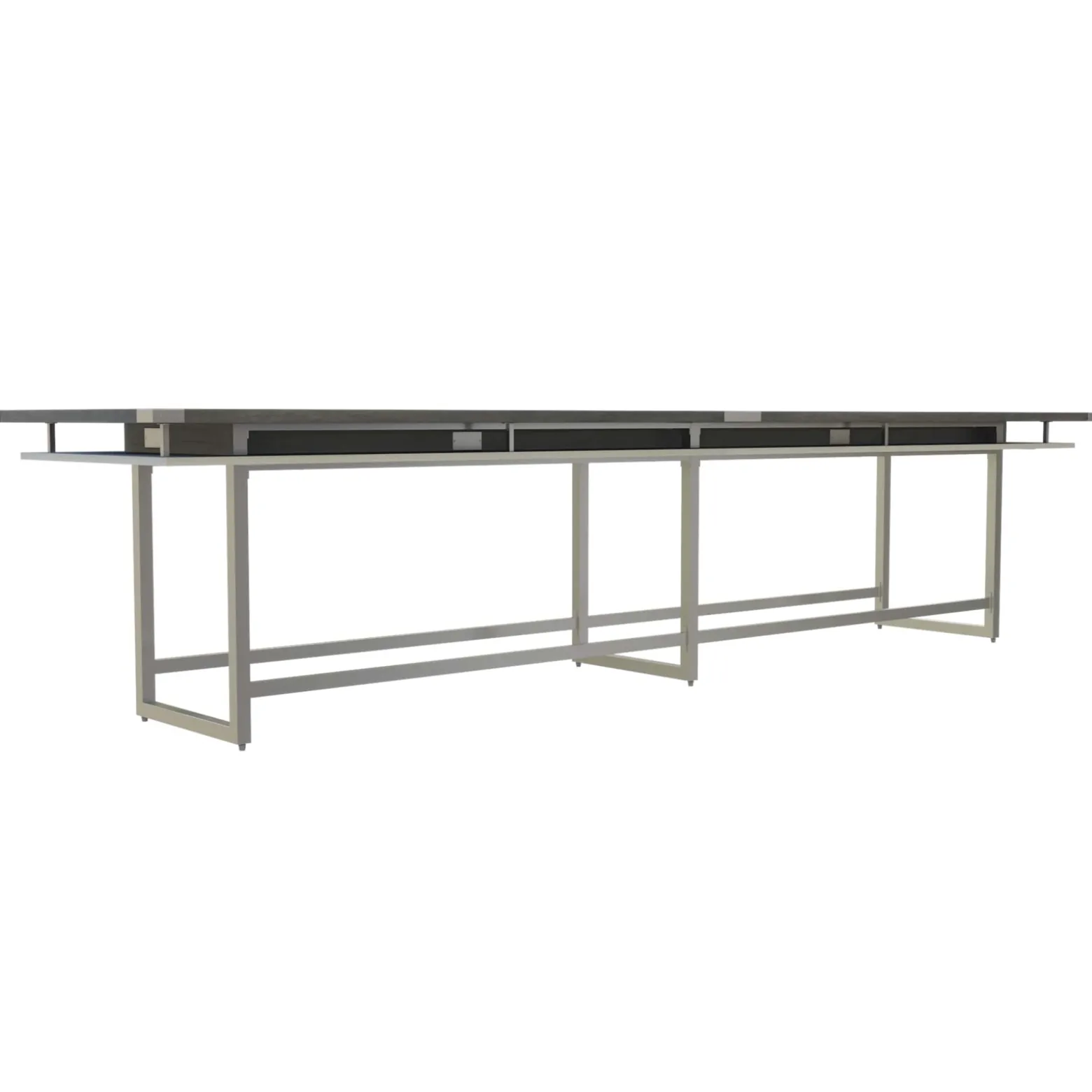 Mirella Standing Height Conference Table - 16'W x 47"D