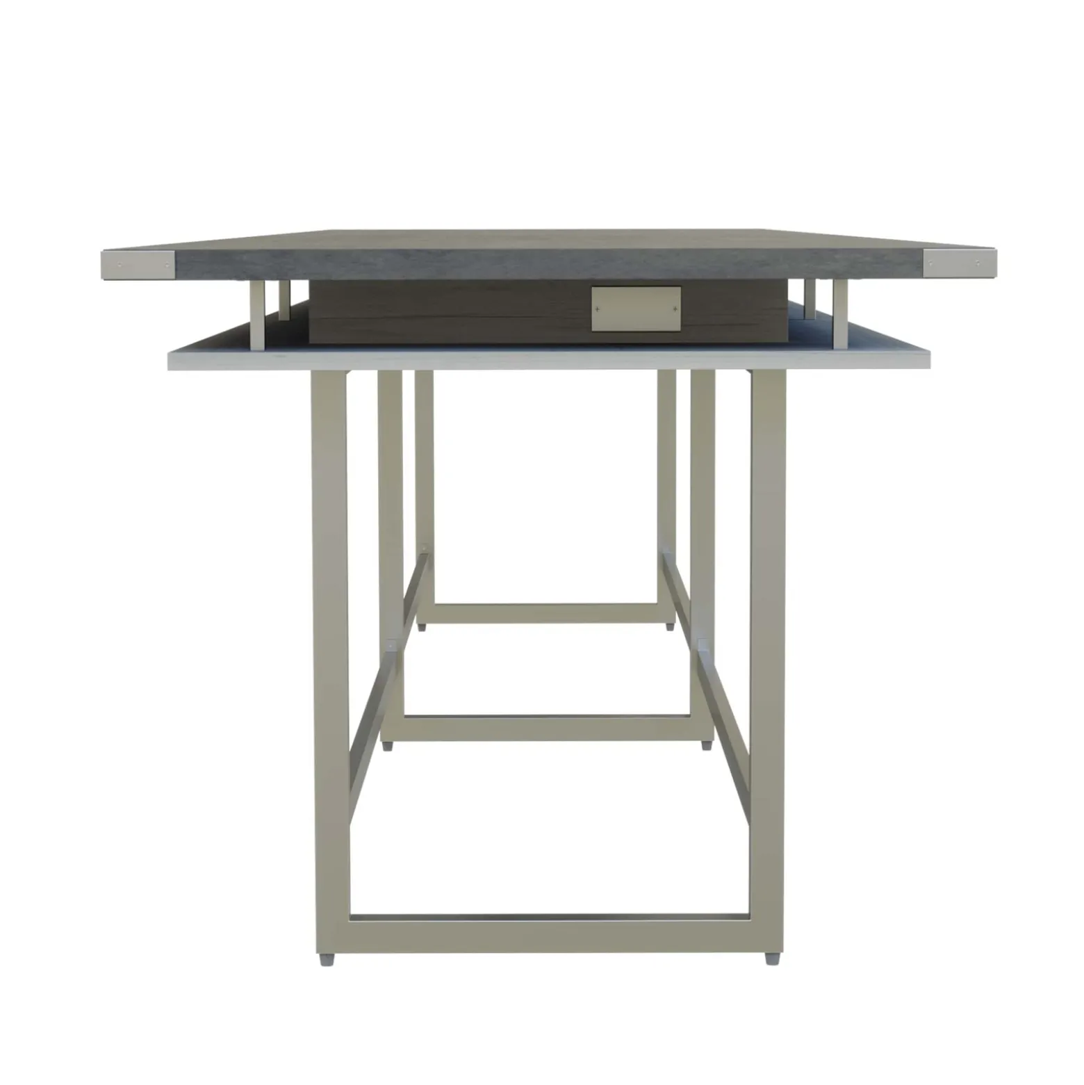 Mirella Standing Height Conference Table - 16'W x 47"D