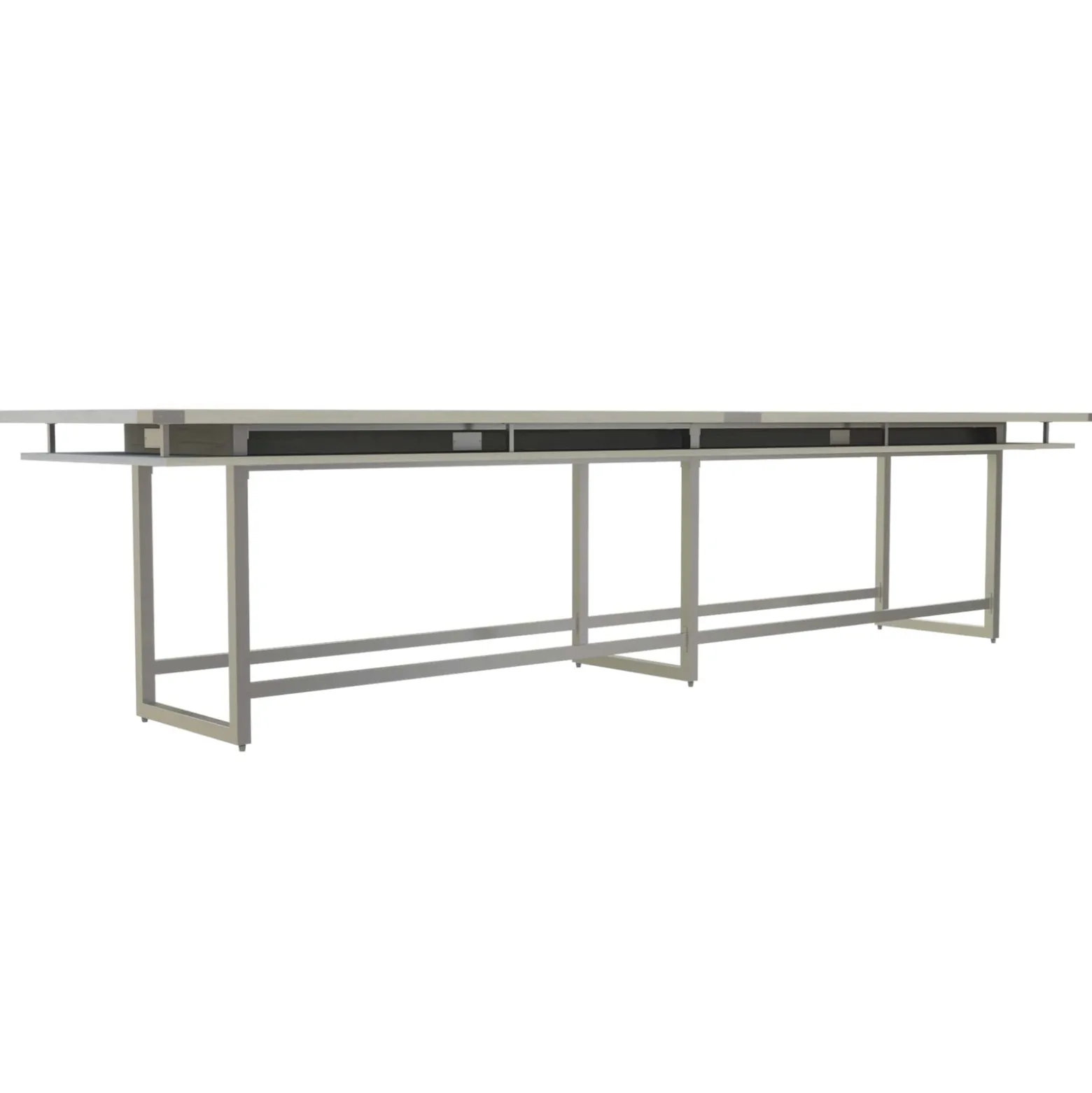 Mirella Standing Height Conference Table - 16'W x 47"D