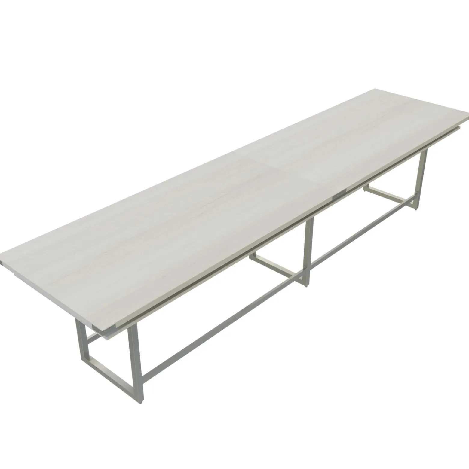 Mirella Standing Height Conference Table - 16'W x 47"D