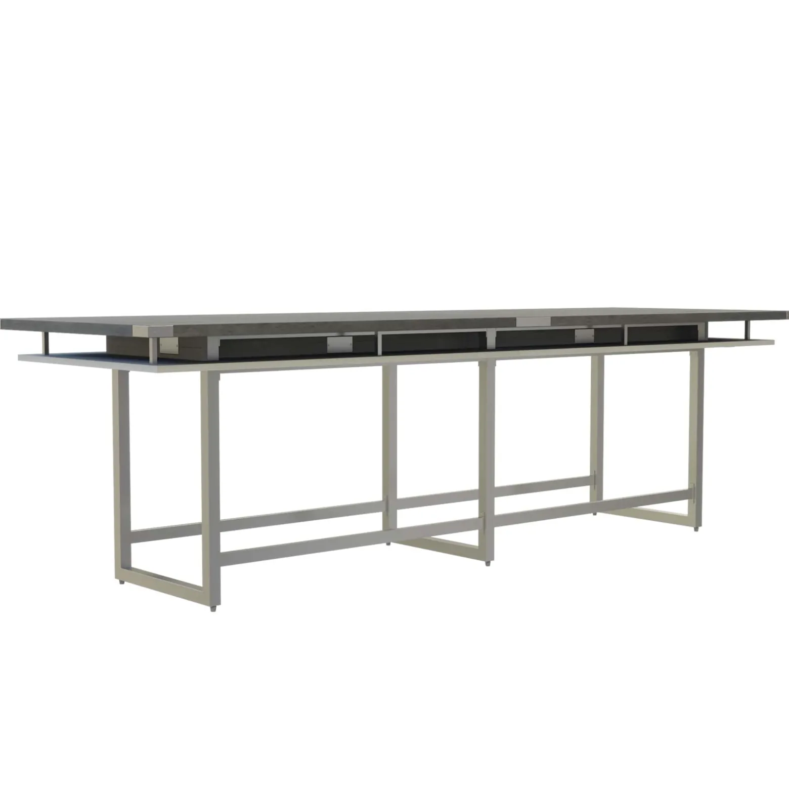 Mirella Standing Height Conference Table - 12' ft