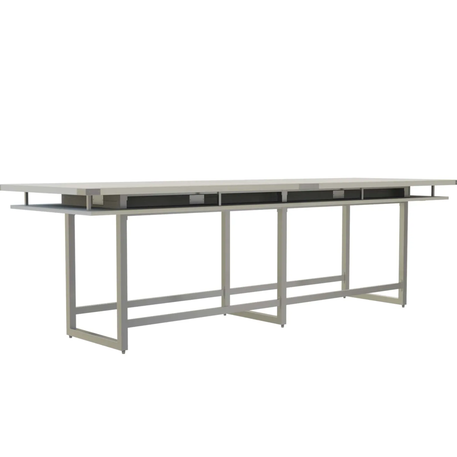 Mirella Standing Height Conference Table - 12' ft