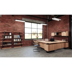 Mirella Storage Hutch w/ Sliding Wood Doors - 72