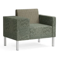Mixer Modular Guest Chair with Wide Right Arm