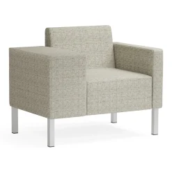 Mixer Modular Guest Chair with Wide Right Arm