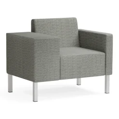 Mixer Modular Guest Chair with Wide Right Arm