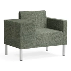 Mixer Modular Guest Chair with Wide Right Arm