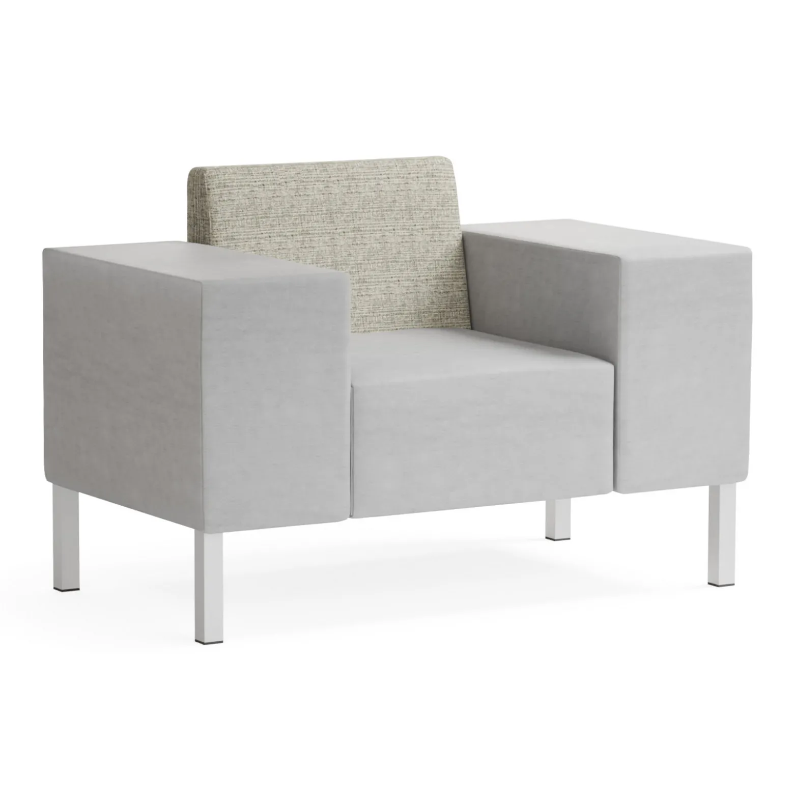 Mixer Modular Guest Chair with Wide Arms