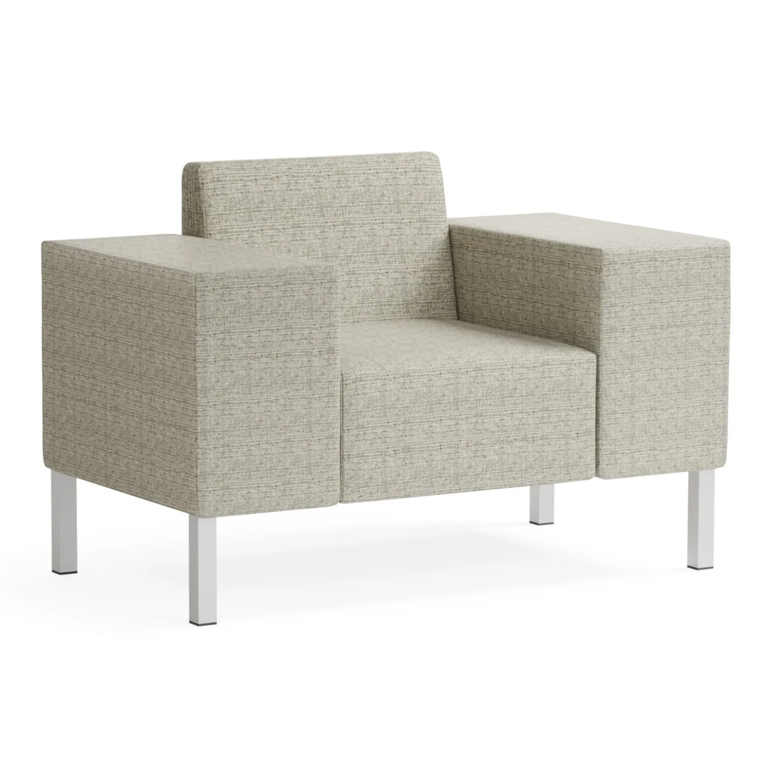 Mixer Modular Guest Chair with Wide Arms