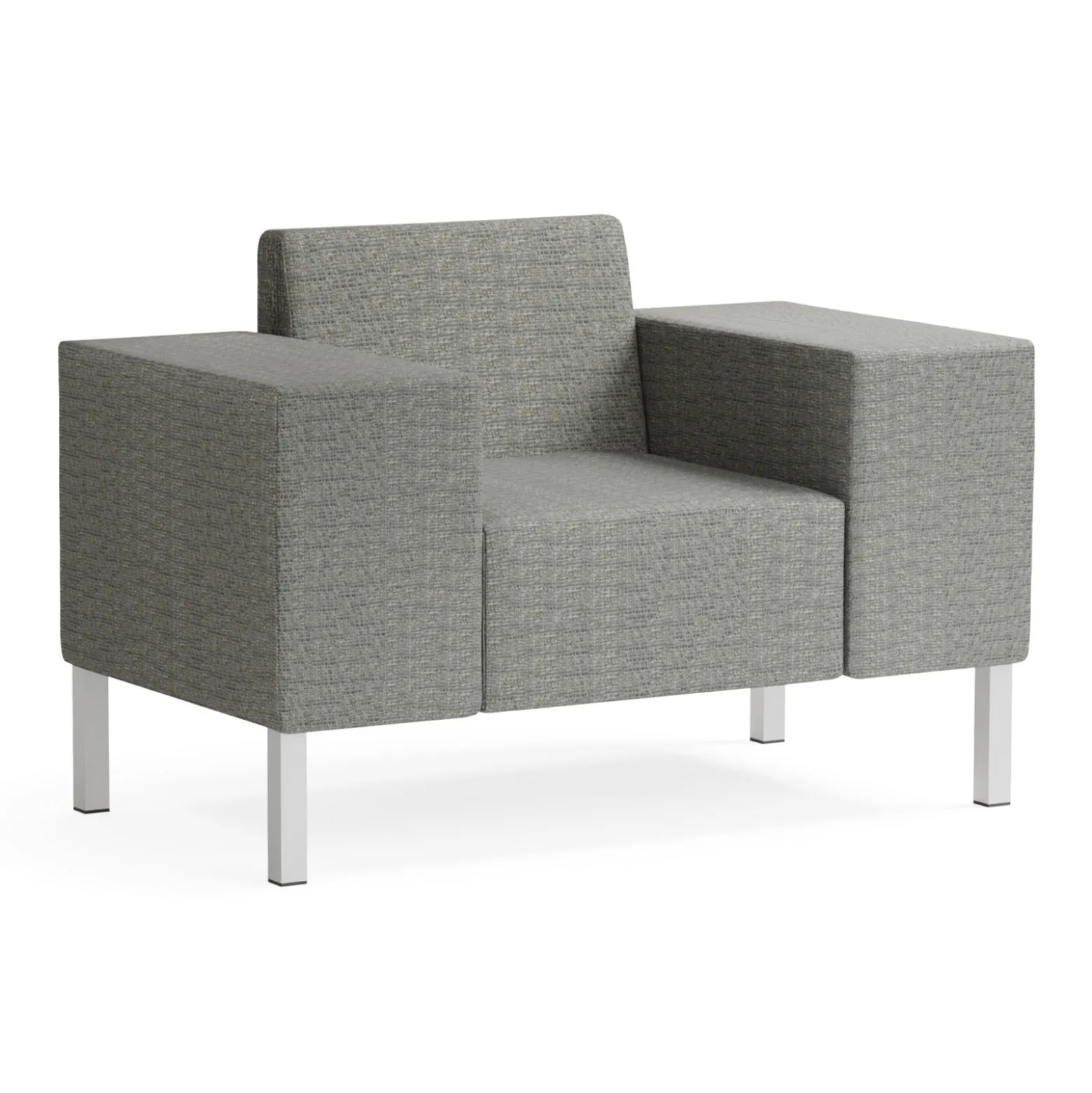 Mixer Modular Guest Chair with Wide Arms