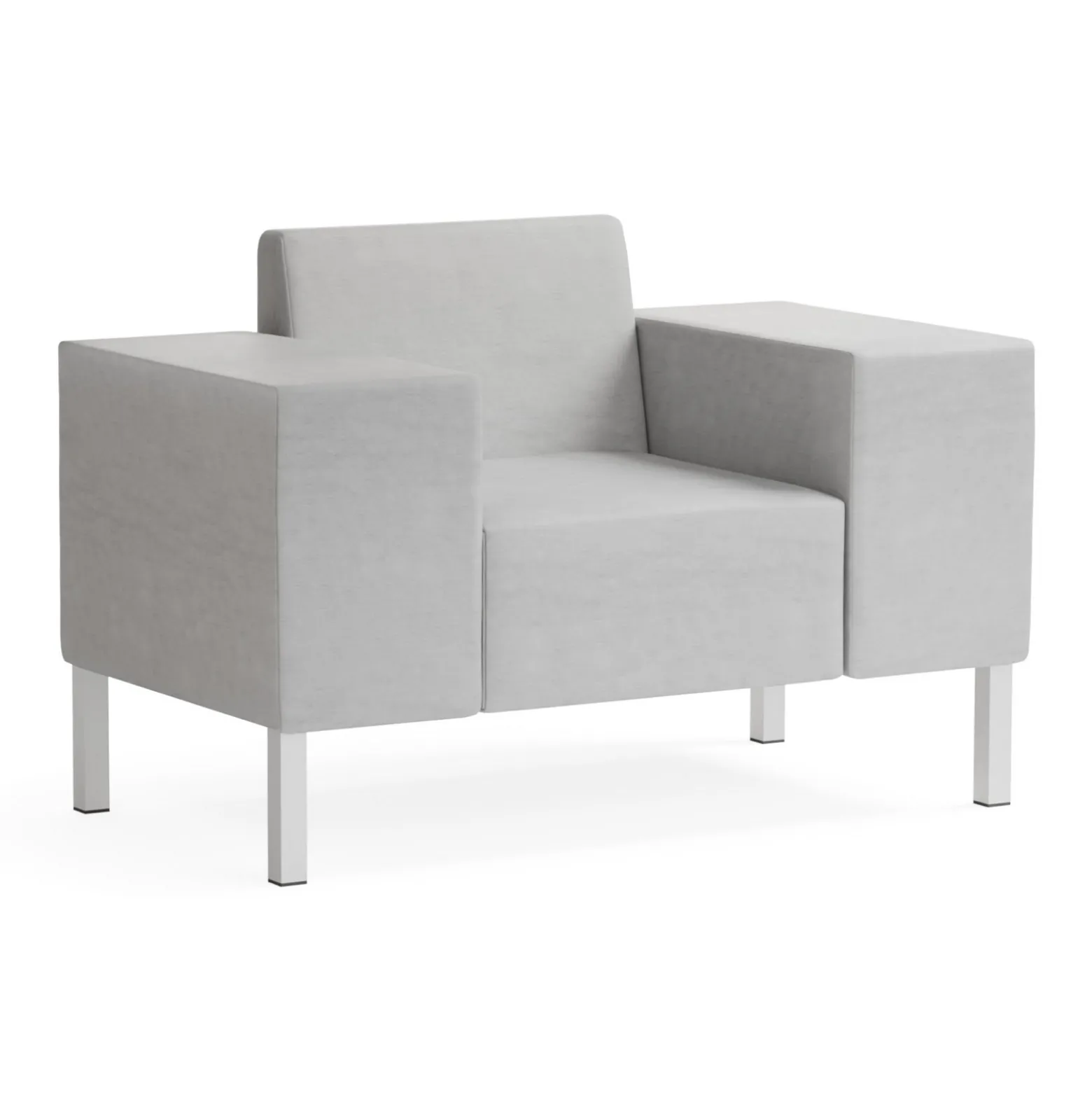 Mixer Modular Guest Chair with Wide Arms