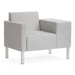 Mixer Modular Guest Chair with Wide Left Arm