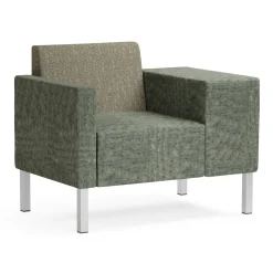 Mixer Modular Guest Chair with Wide Left Arm