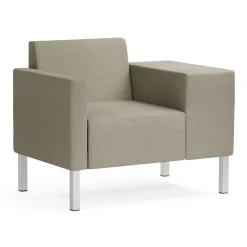 Mixer Modular Guest Chair with Wide Left Arm