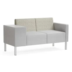 Mixer Modular Loveseat with Wide Right Arm