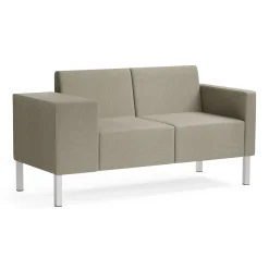 Mixer Modular Loveseat with Wide Right Arm