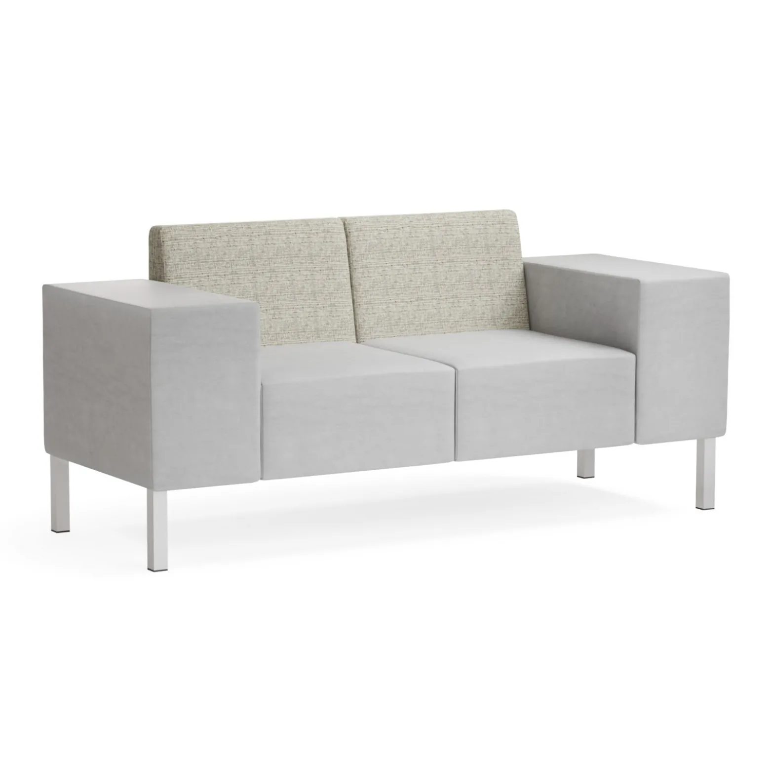 Mixer Modular Loveseat with Wide Arms
