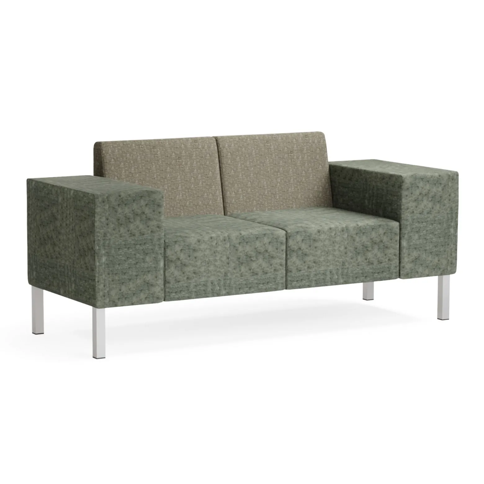 Mixer Modular Loveseat with Wide Arms