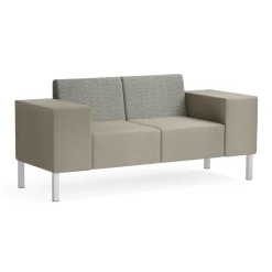 Mixer Modular Loveseat with Wide Arms