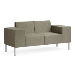 Mixer Modular Loveseat with Wide Arms