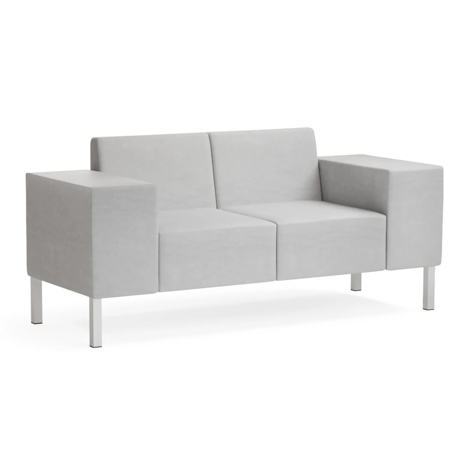 Mixer Modular Loveseat with Wide Arms