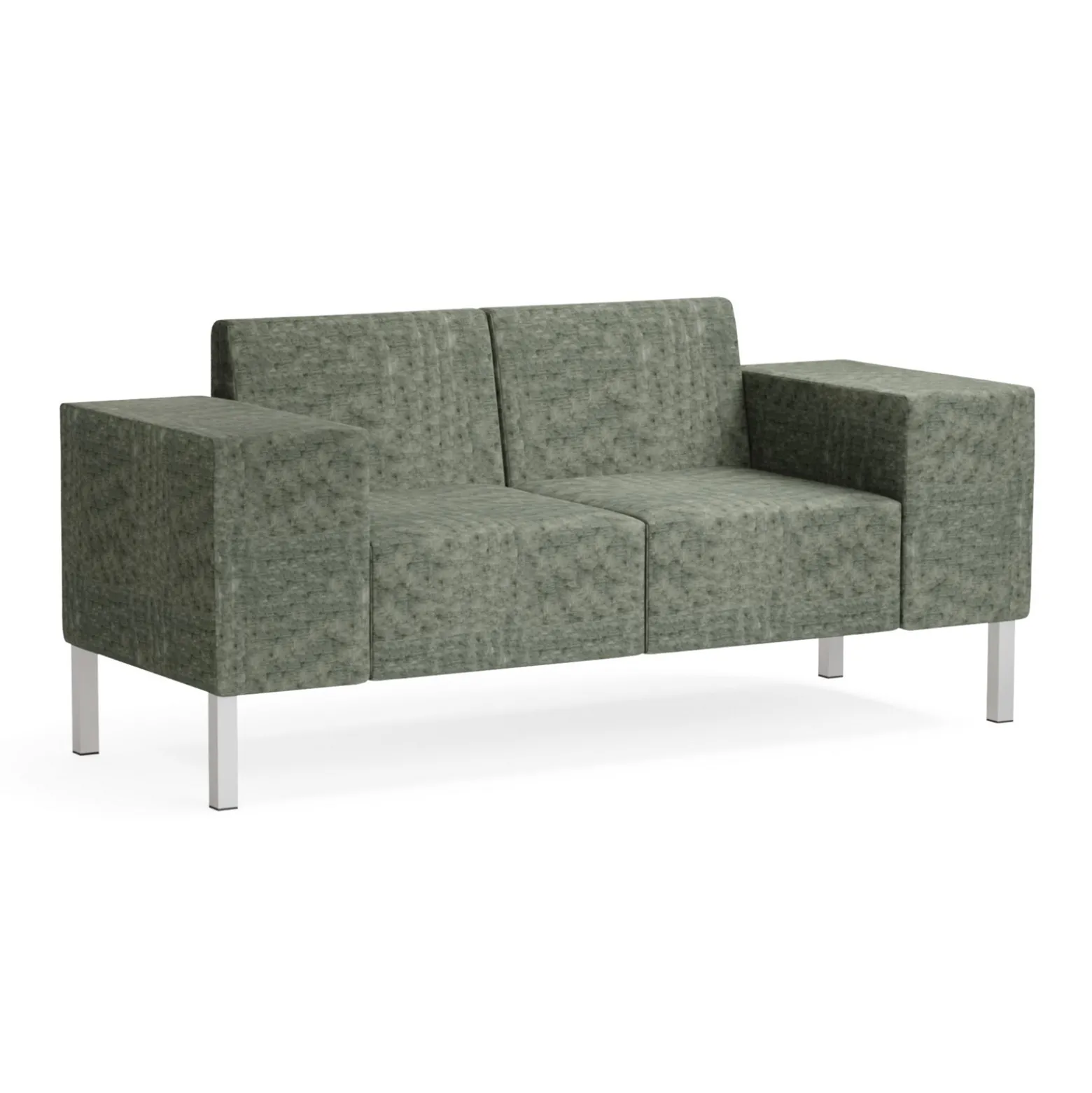 Mixer Modular Loveseat with Wide Arms