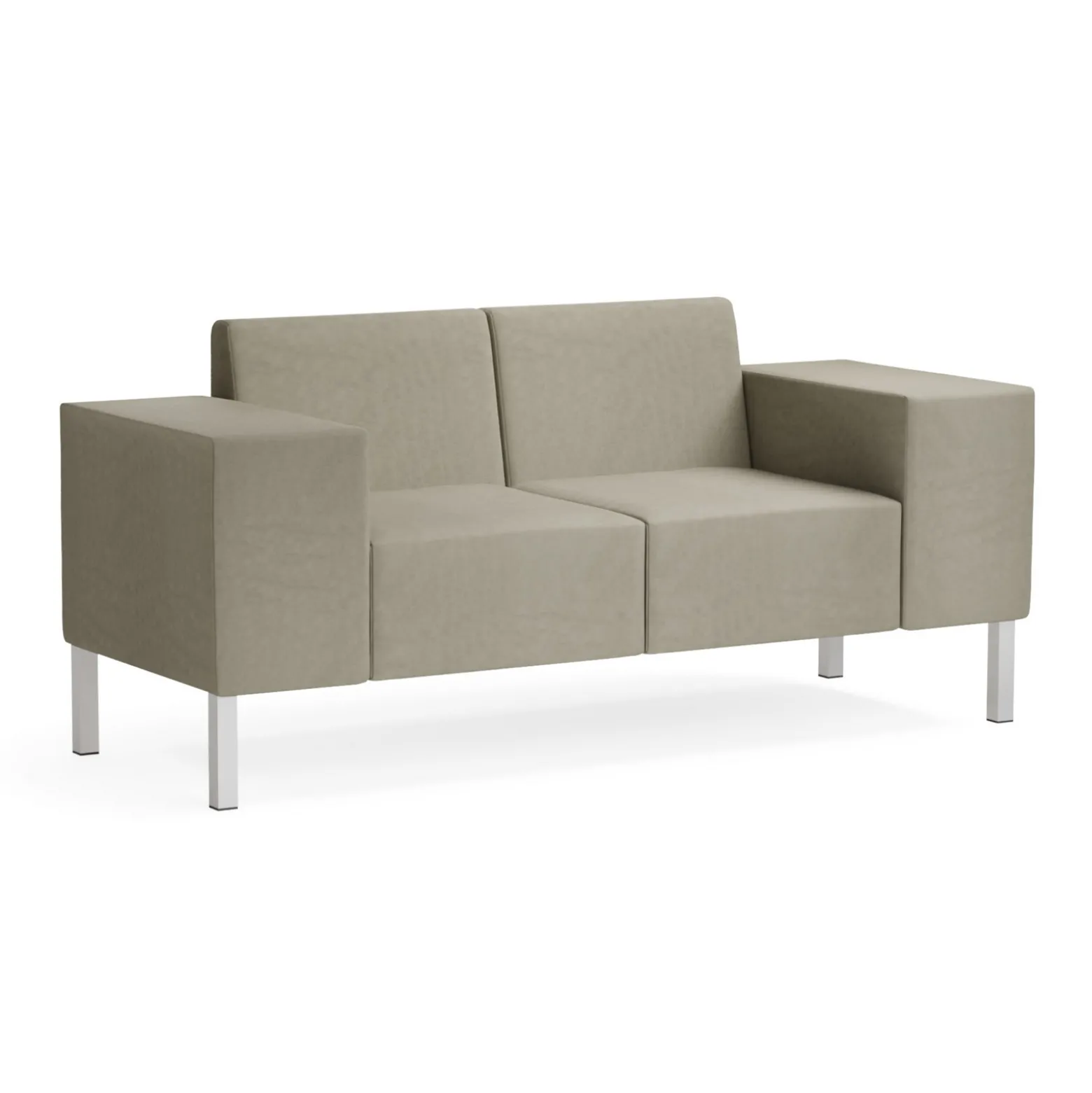 Mixer Modular Loveseat with Wide Arms