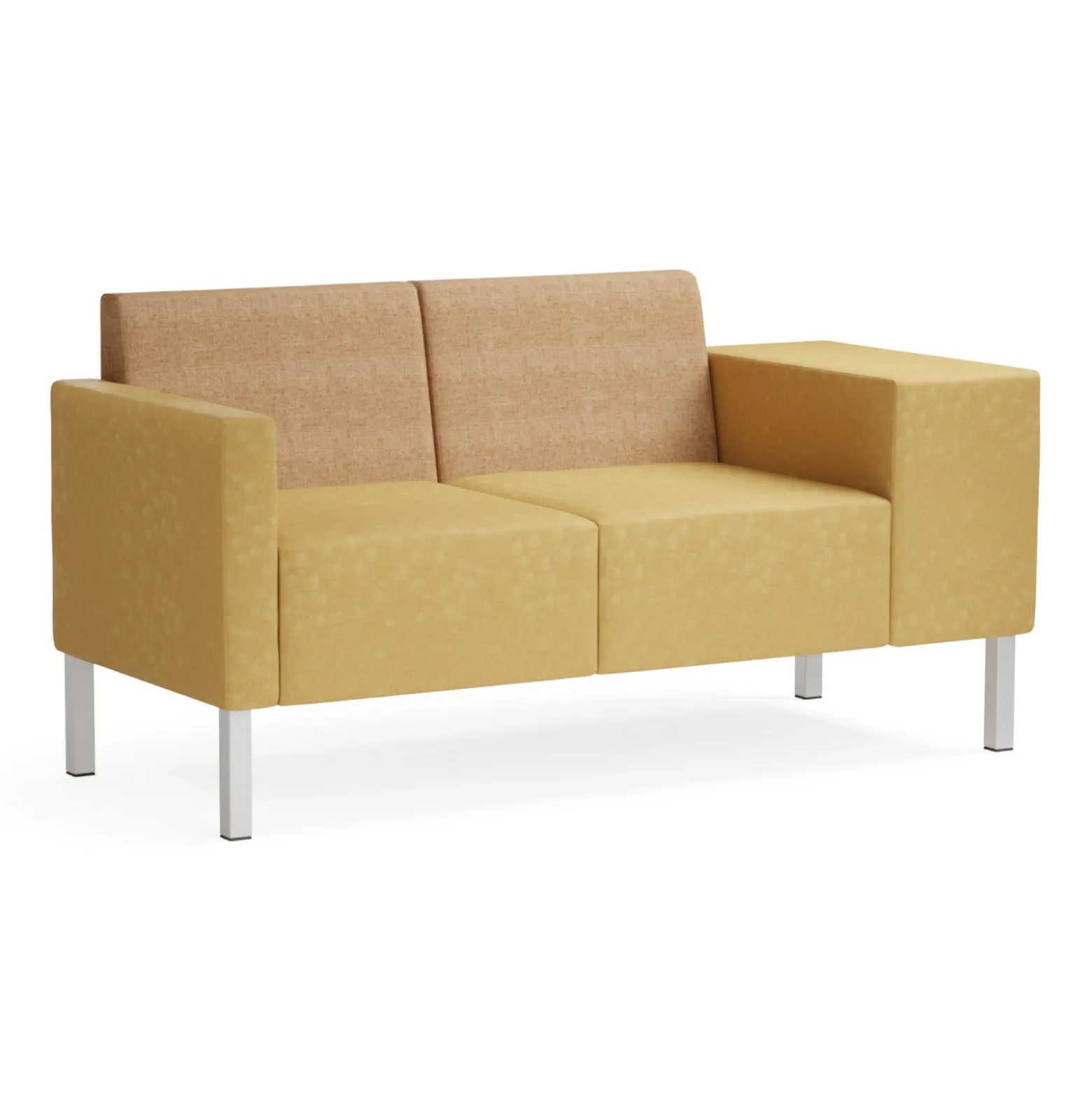 Mixer Modular Loveseat with Wide Left Arm