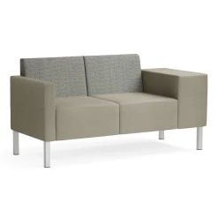 Mixer Modular Loveseat with Wide Left Arm