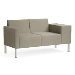 Mixer Modular Loveseat with Wide Left Arm