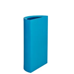 Mixx Recycle and Trash Receptacle, 1/2-Round - 23 Gallon