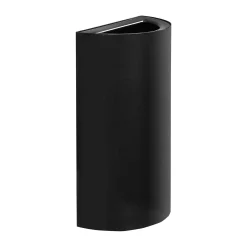 Mixx Recycle and Trash Receptacle, 1/2-Round - 23 Gallon