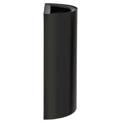 Mixx Recycle and Trash Receptacle, 1/2-Round - 23 Gallon