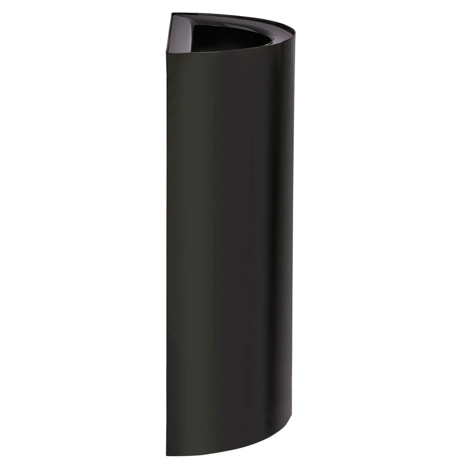 Mixx Recycle and Trash Receptacle, 1/2-Round - 23 Gallon