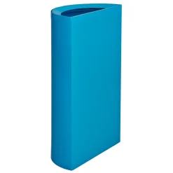 Mixx Recycle and Trash Receptacle, 1/2-Round - 23 Gallon