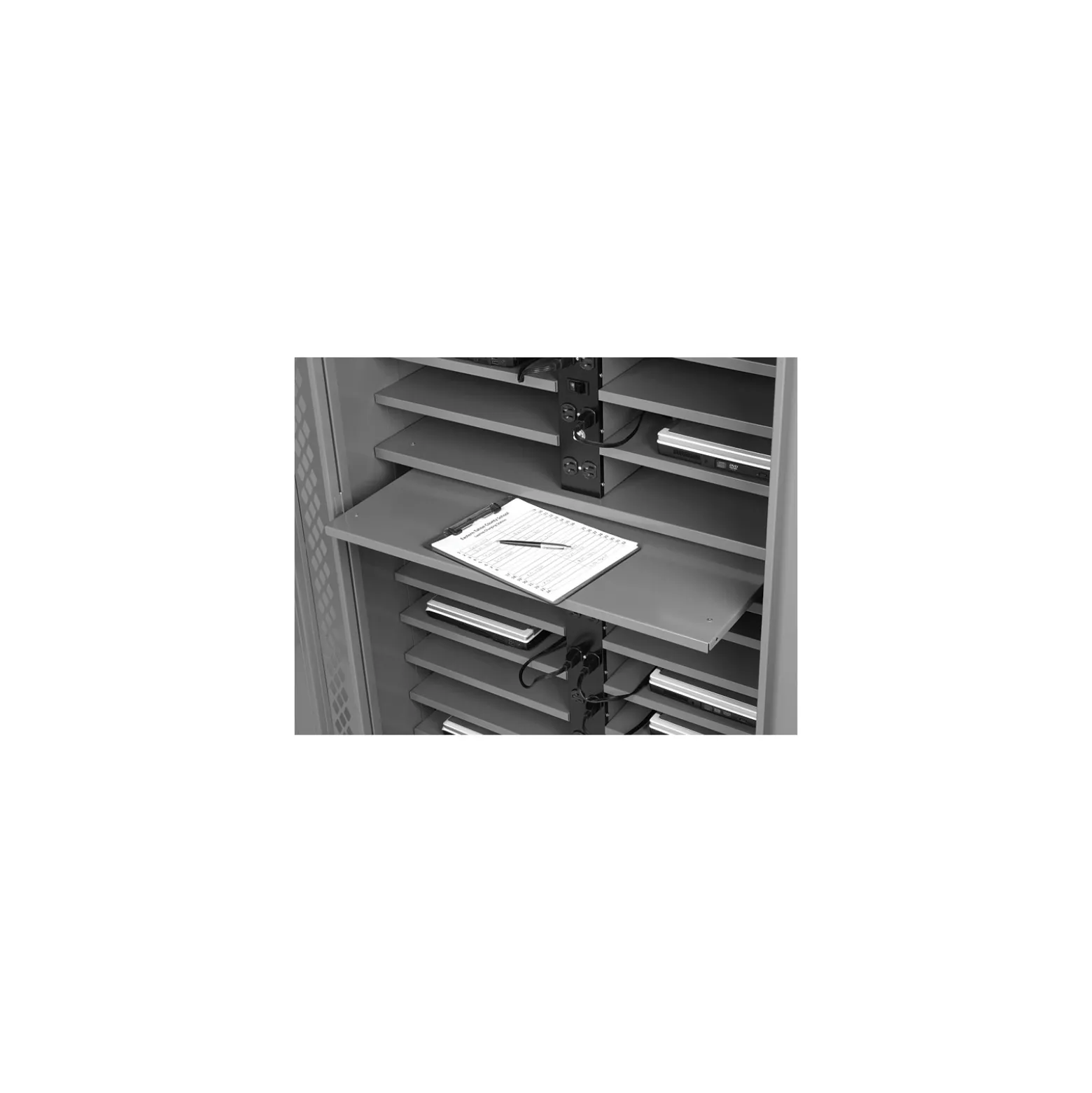 Mobile 32 Slot Charging Station- 79"H
