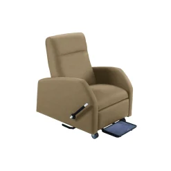 Mobile Bariatric Patient Recliner with Trendelenburg Tilt in Vinyl
