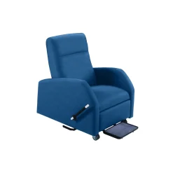 Mobile Bariatric Patient Recliner with Trendelenburg Tilt in Vinyl