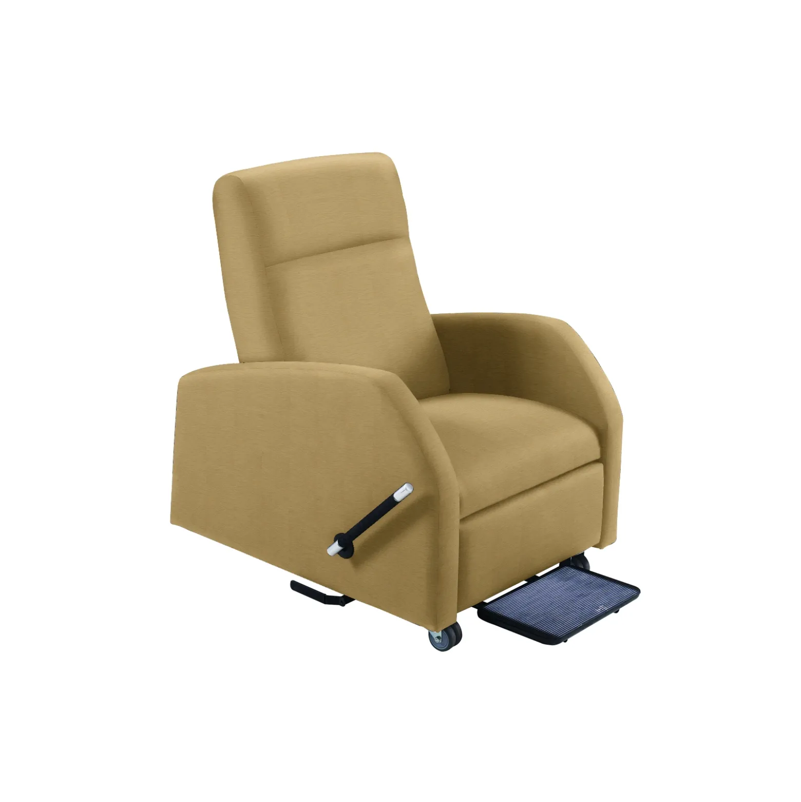 Mobile Bariatric Patient Recliner with Trendelenburg Tilt in Vinyl