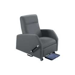 Mobile Bariatric Patient Recliner with Trendelenburg in Vinyl