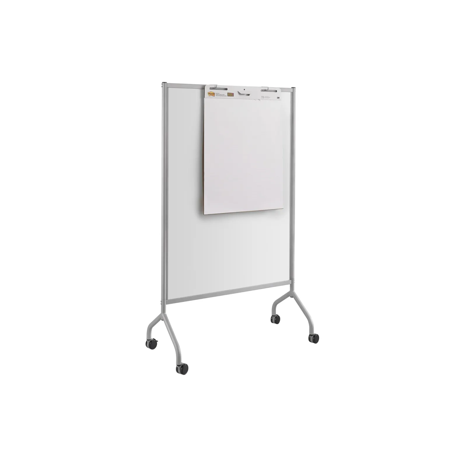 Mobile Double-Sided Magnetic Whiteboard - 42"W x 72"H