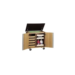Mobile Laboratory Storage Cabinet with Dry Erase Board Top - 36"W
