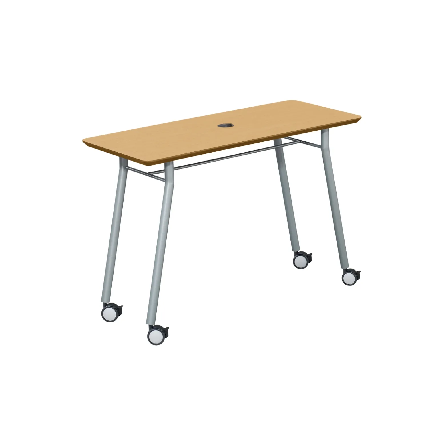 Mobile 48"W x 20"D Utility Table with Data Port