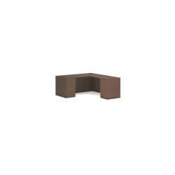 Mod Double Pedestal L-Shaped Desk - 66