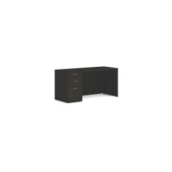 Mod Single Pedestal Credenza Desk - 60