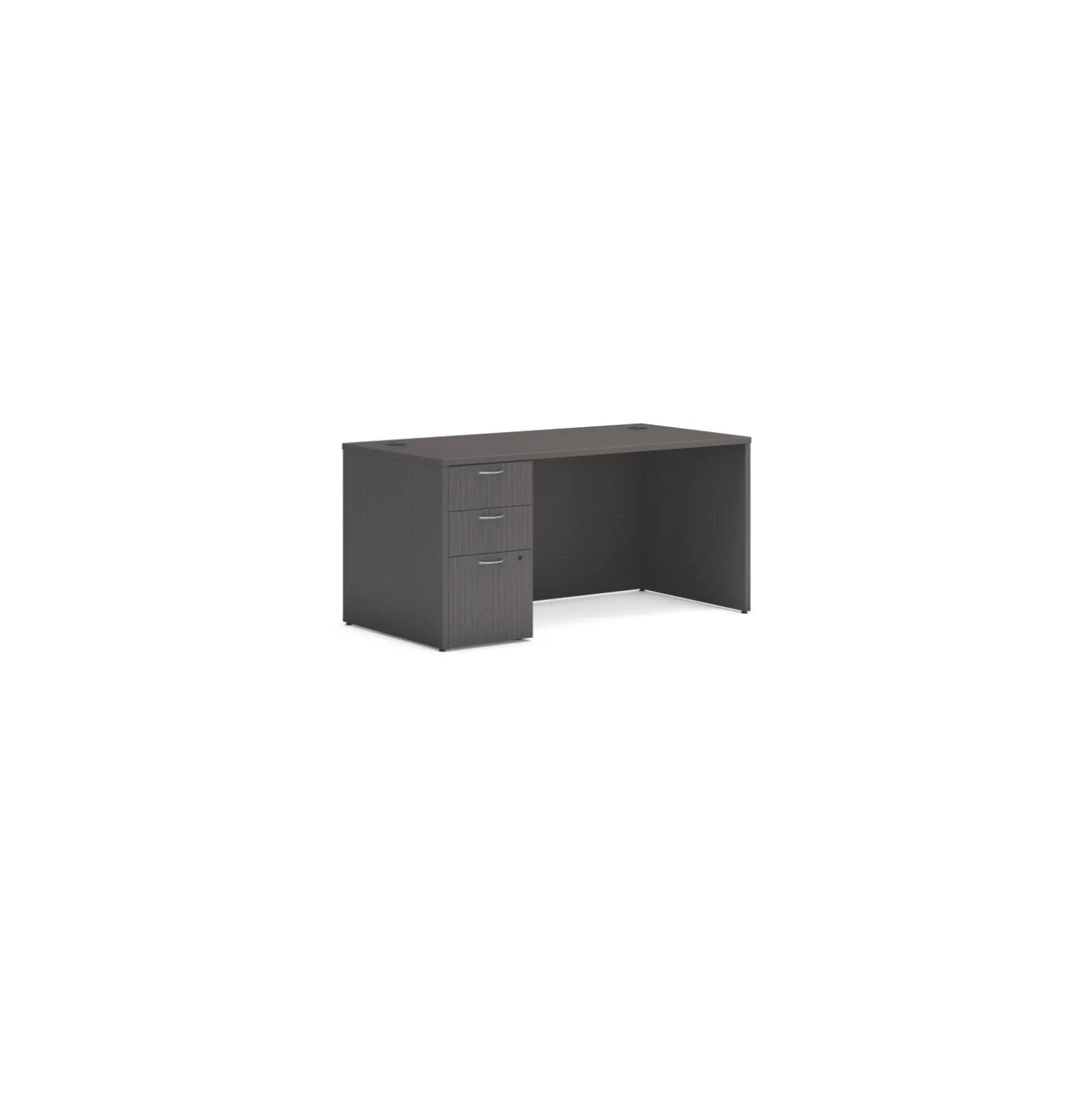 Mod Single Pedestal Desk - 60"W x 30"D