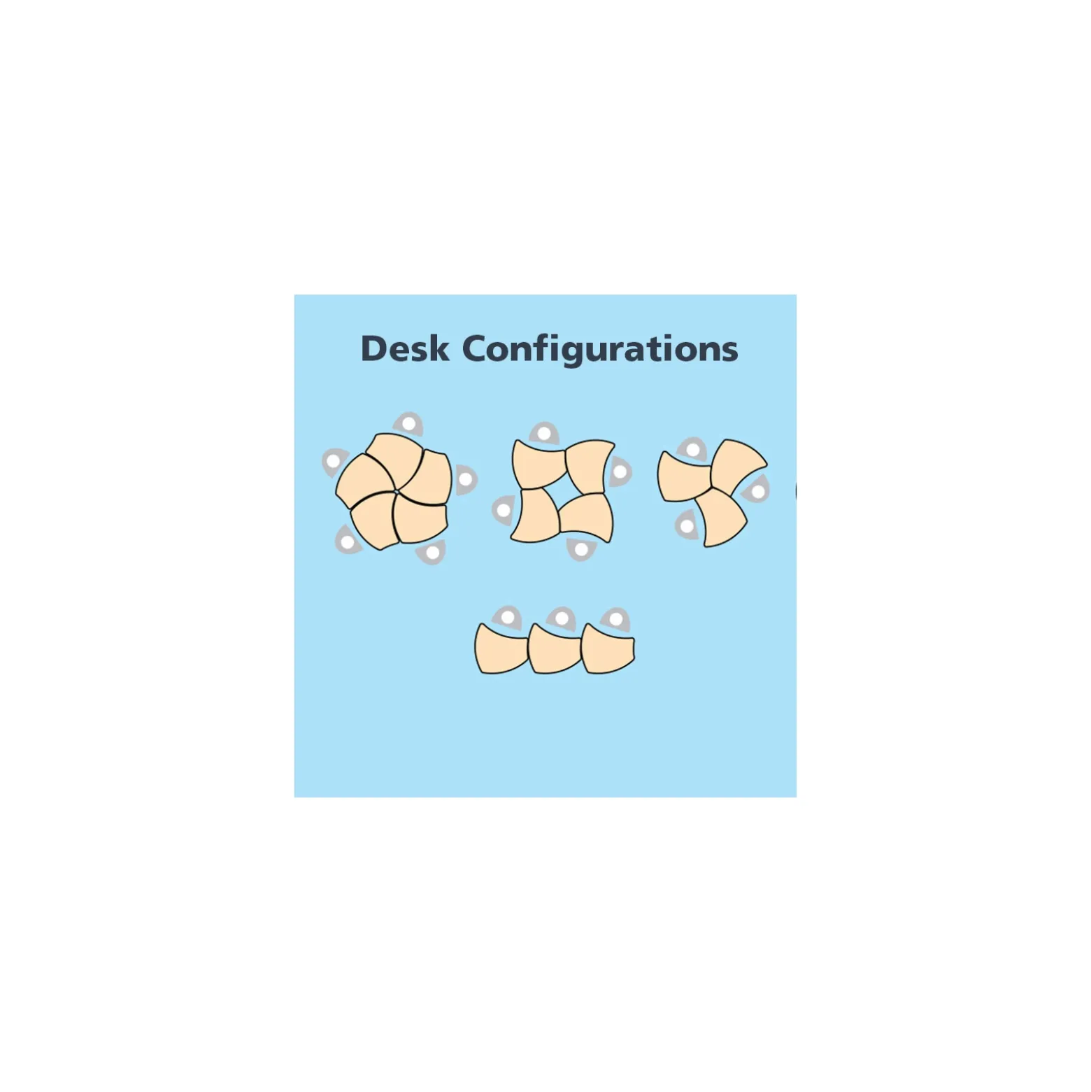 Modular Adjustable Height Desk - 30"W