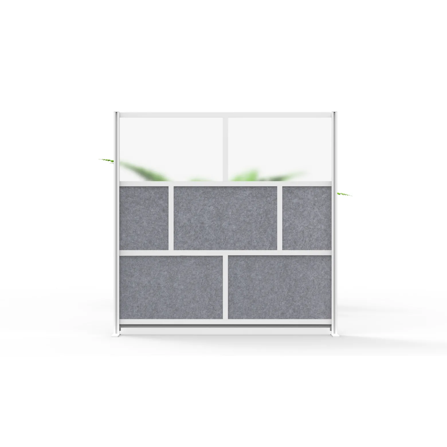 Modular Room Divider Wall System – 70" H x 70" W