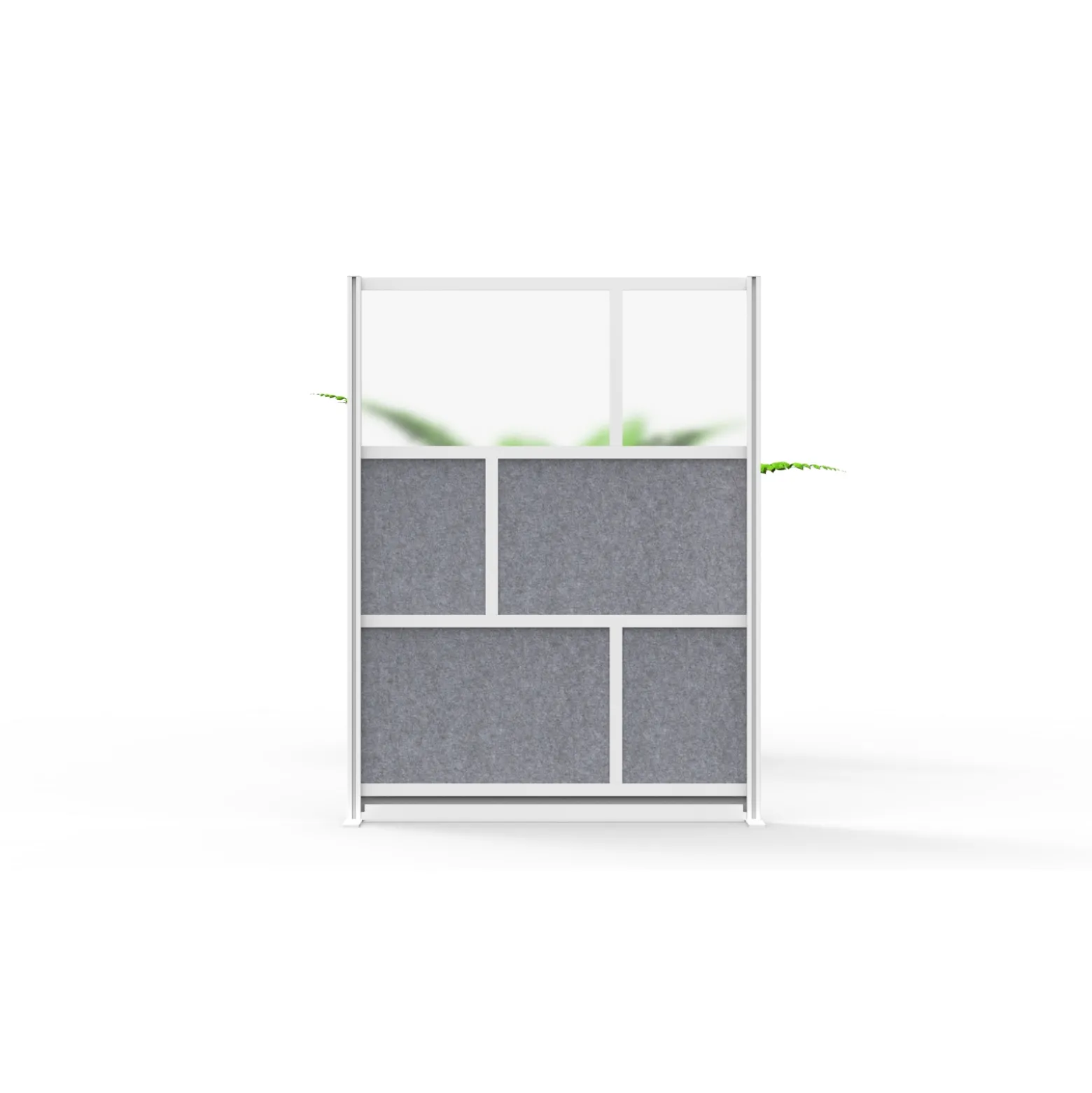 Modular Room Divider Wall System – 70" H x 53" W