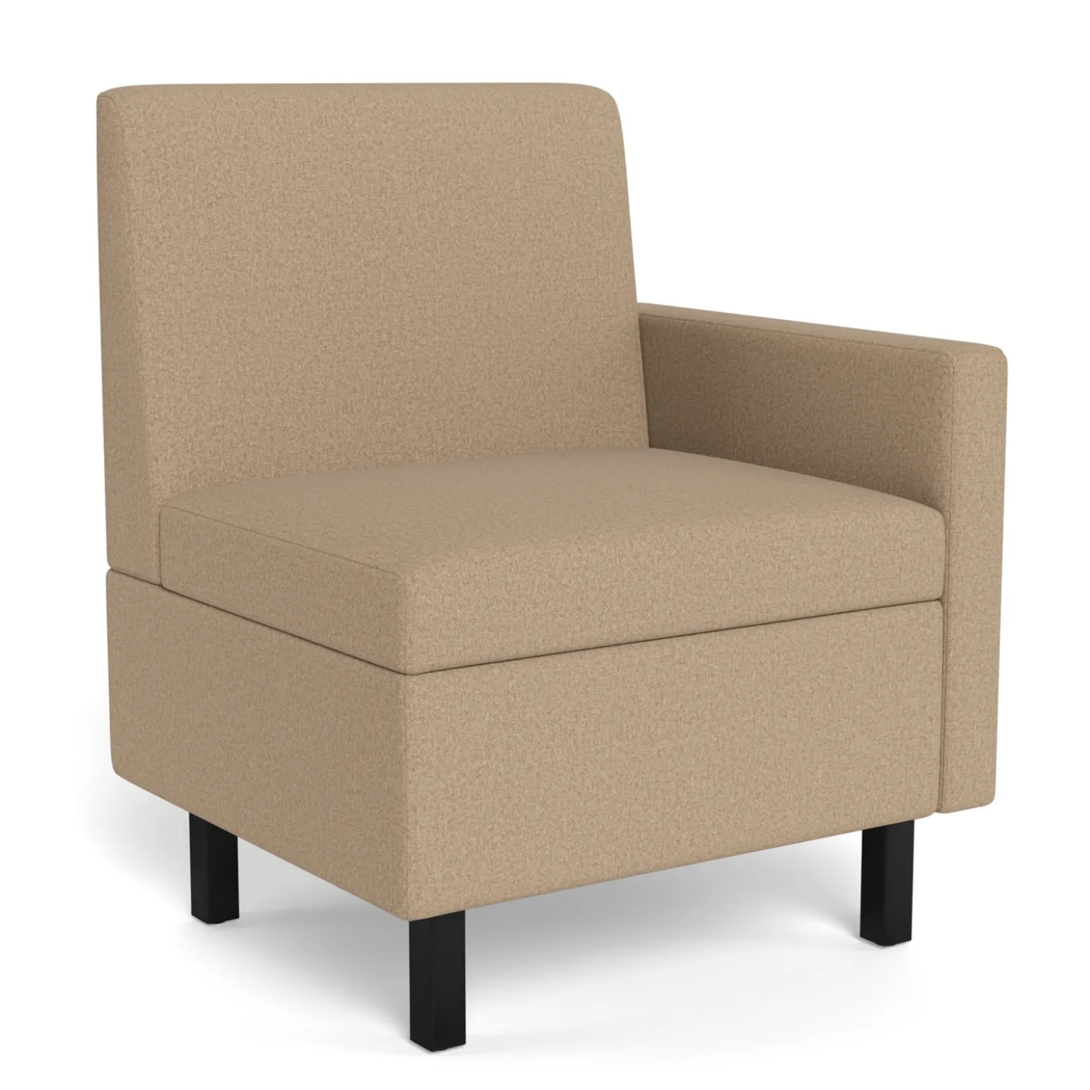 Movvi Lounge Chair with Left Arm